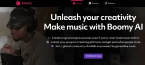 Boomy Best AI Music Generator